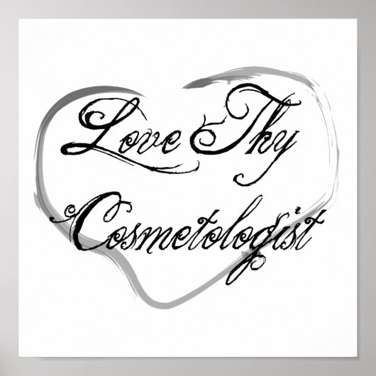 Poster Aimez Votre Cosmetologue (Devant)