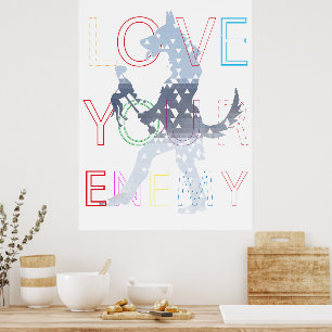 Poster Aimez Votre Ennemi – Le Chien Maître Marionnette
