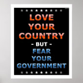 Poster Aimez votre pays (Devant)