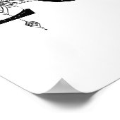 Poster Aimez votre vie Stars Lotus lune Soleil dragonflys (Coin)