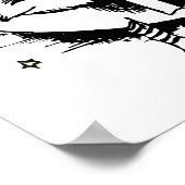 Poster Aimez-vous à la citation de la lune et de la pépin (Coin)