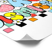 Poster Aimez-Vous Tous Cl Rejeté Dernier Jour D'Enseignem (Coin)