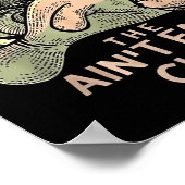 Poster Aint Fast Club Koala Sloth Turtle (Coin)