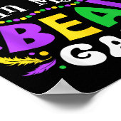Poster Aint No Shame In My Bead Game Mardi Gras Funny _1 (Coin)