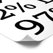 Poster Air chaud Oboiste (Coin)