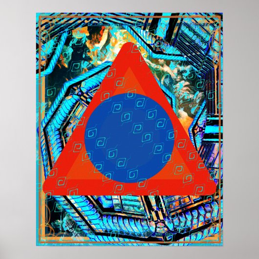 Poster Air élémentaire dans l'aide de méditation d'incend (Devant)