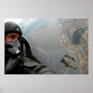 Poster Air Force F-16 Pilot