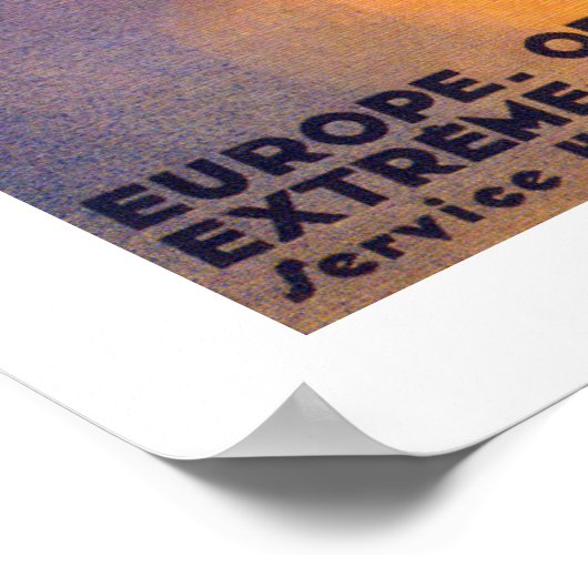 Poster Air Orient ~ Europe - Orient (Coin)