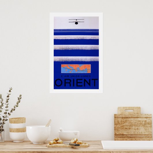 Poster Air Union Orient (Cuisine)