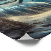 Poster Airborne Pink Père Noël (Coin)