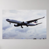 Poster Airbus A330 (Devant)