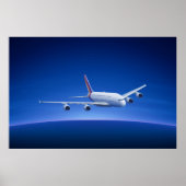 Poster Airbus A380 (Devant)