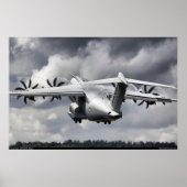 Poster Airbus A400M (Devant)