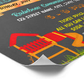 Poster Aire de jeu modifiable retour à la circulaire scol (Coin)
