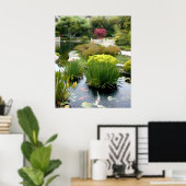 Poster Aire de jeux pour le Koi (Bureau à domicile)