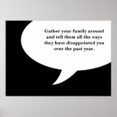 Poster airing of grievances festivus rules (Devant)