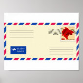 Poster Airmail Envelope (Voorkant)