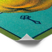 Poster Airship Apple Crate Label Watsonville, CA (Coin)