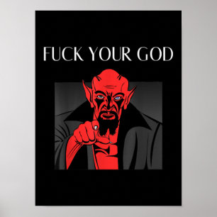 Poster Aist Goat Satan Baphomet GIft