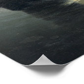 Poster Aivazovsky - Bateau À Voile En Haute Mer À Moo... (Coin)