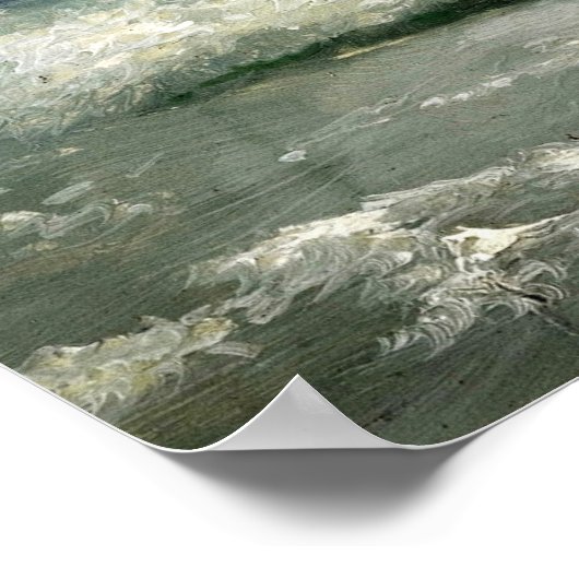 Poster Aivazovsky - Biarritz 1889 (Coin)