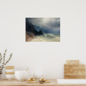 Poster Aivazovsky - Côte de la mer (Cuisine)