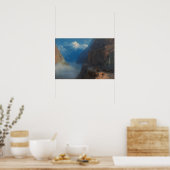 Poster Aivazovsky - De Milli À Gudauri 1868 (Cuisine)