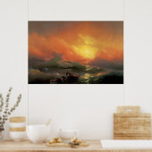 Poster Aivazovsky, Ivan - La Neuvième Vague (Cuisine)