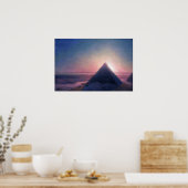 Poster Aivazovsky - La Grande Pyramide De Gizeh (Cuisine)