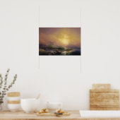 Poster Aivazovsky - La Neuvième Vague 1850 (Cuisine)