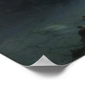 Poster Aivazovsky - La Tempête 1861 (Coin)