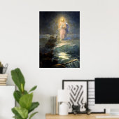 Poster Aivazovsky - Marcher sur l'eau (Bureau à domicile)
