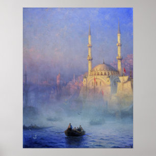 Poster Aivazovsky - Mosquée de Constantinople