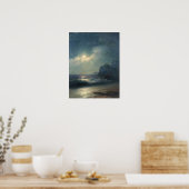 Poster Aivazovsky - naufrage (Cuisine)