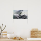 Poster Aivazovsky - Navire qui coule (Cuisine)