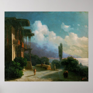 Poster Aivazovsky - Nuit Près De Yalta 1866