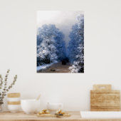 Poster Aivazovsky - Paysage hivernal (Cuisine)