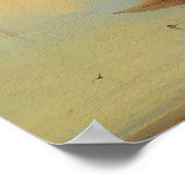 Poster Aivazovsky - Péniches au large de la côte (Coin)