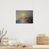 Poster Aivazovsky - Pouchkine Sur Le Rivage (Cuisine)