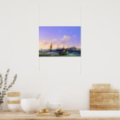 Poster Aivazovsky - Reval 1845 (Cuisine)