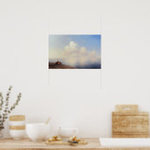 Poster Aivazovsky - Ruhige Voir 1887 (Cuisine)