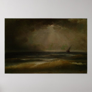 Poster Aivazovsky - Tempête 1880