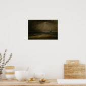 Poster Aivazovsky - Tempête 1880 (Cuisine)
