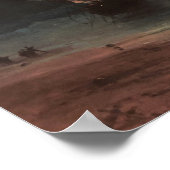 Poster Aivazovsky - Tempête au large de la côte (Coin)
