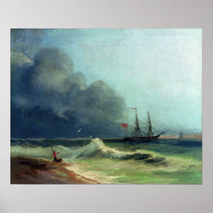 Poster Aivazovsky - The Sea Before The Storm