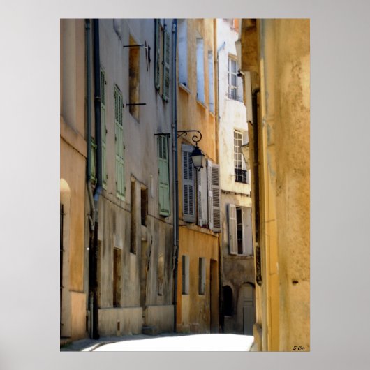 Poster Aix Alley (Devant)