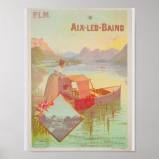 Poster Aix Les Bains France