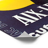 Poster Aix Les Bains Savoie (Coin)