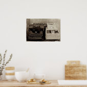 Poster Ajout de l'usinage et du typographe (Cuisine)