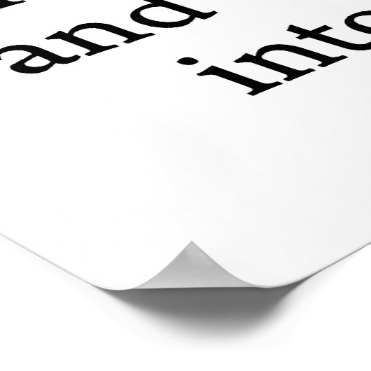 Poster Ajout de positivité (Coin)